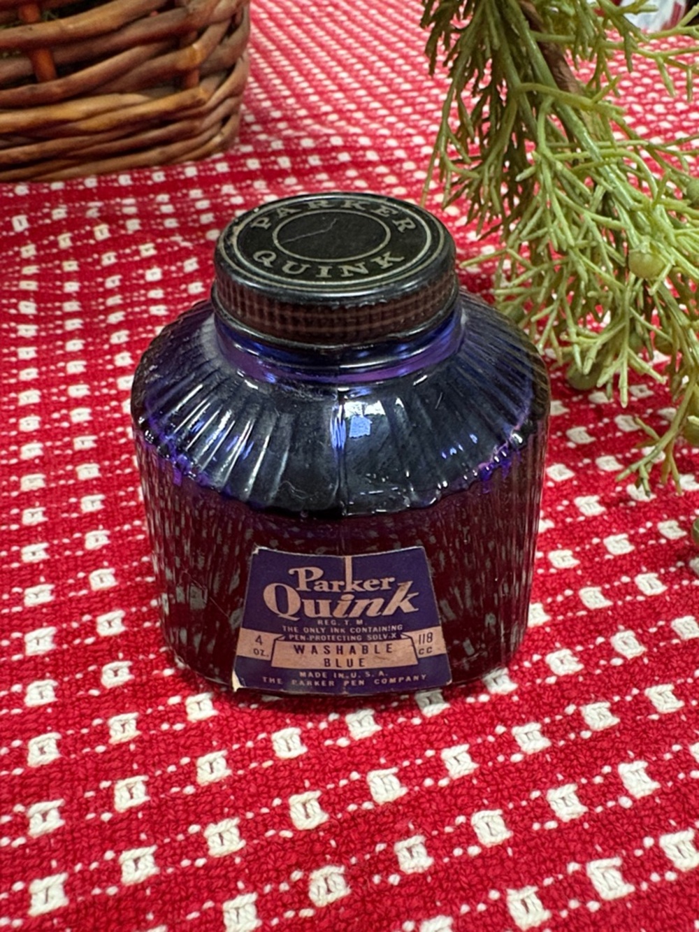 Washable Blue Ink Bottle - Blue